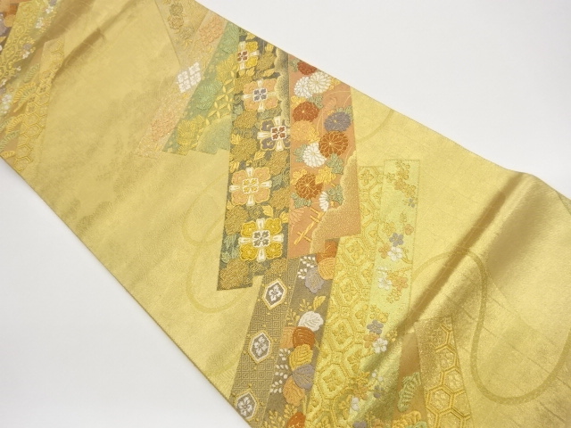 Japanese Kimono / Fukuro Obi Silk